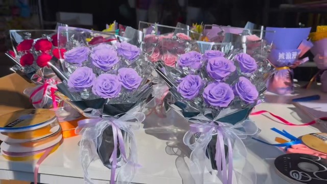 Watch Preserved Flowers Bouquet, Flowers for Delivery Prime on